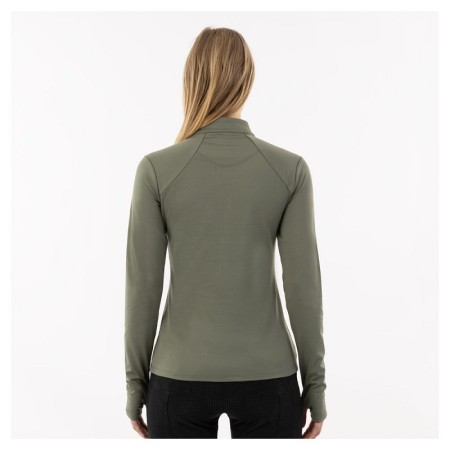 Camiseta Mujer Manga Larga BR Franka Zip-Up Beetle | Calvet 2