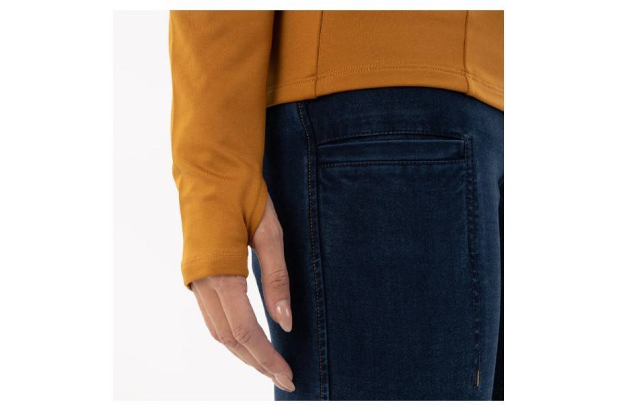 Samarreta Dona Màniga Llarga BR Franka Zip-Up Cathay Spice | Calvet Animals i