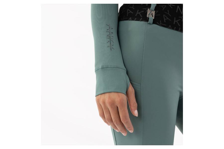 Samarreta Màniga Llarga Coll Alt ANKY ATC242301 Silver Pine | Genet