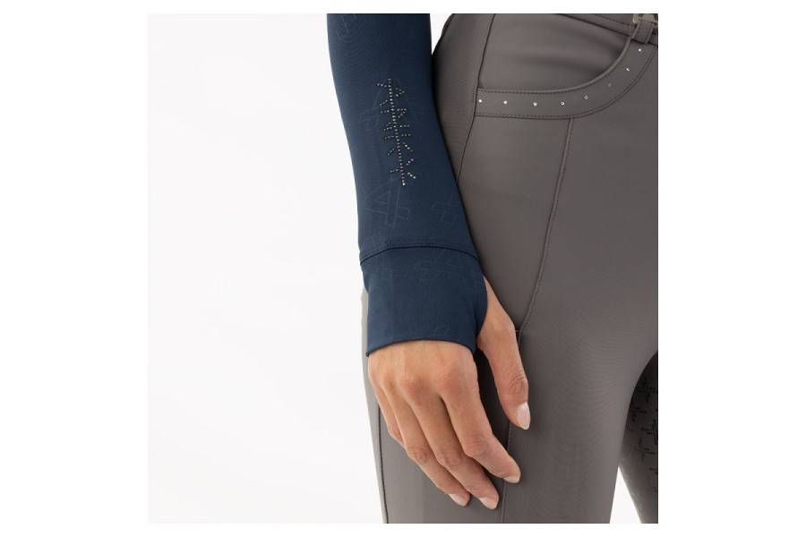 Samarreta Màniga Llarga Coll Alt ANKY ATC242301 Mood Indigo | Genet