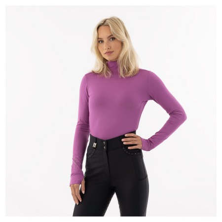 Samarreta Màniga Llarga Coll Alt ANKY ATC242301 Striking Purple | Genet