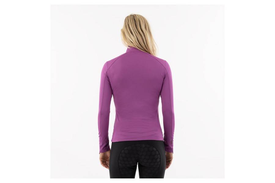 Samarreta Dona Màniga Llarga ATC242303 Zip Striking Purple | Genet