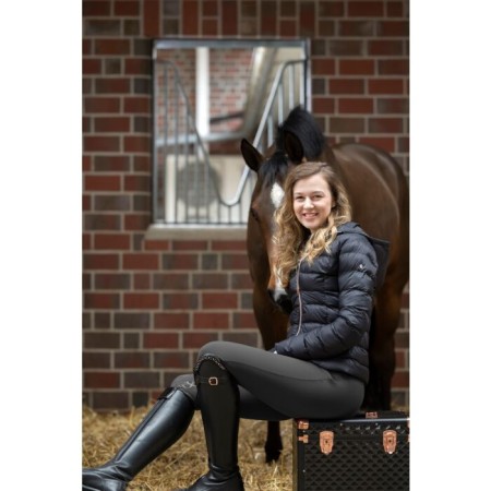  Ropa | Chaqueta Mujer HKM Lena Negra | Calvet Animals i Plantes