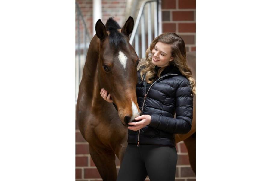  Ropa | Chaqueta Mujer HKM Lena Negra | Calvet Animals i Plantes