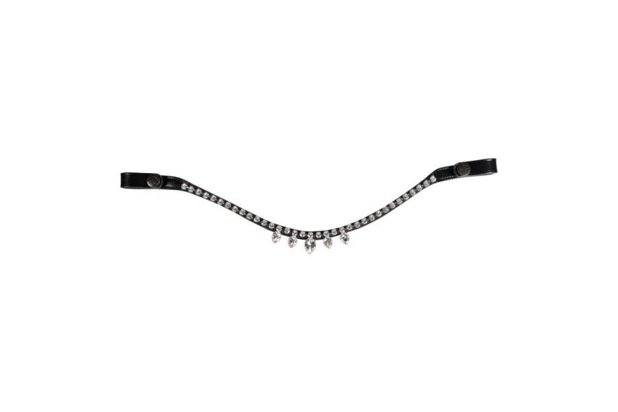  Frontaleras | Frontalera HKM Alisha Negra | Calvet Animals i