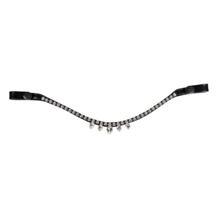  Frontaleras | Frontalera HKM Alisha Negra | Calvet Animals i