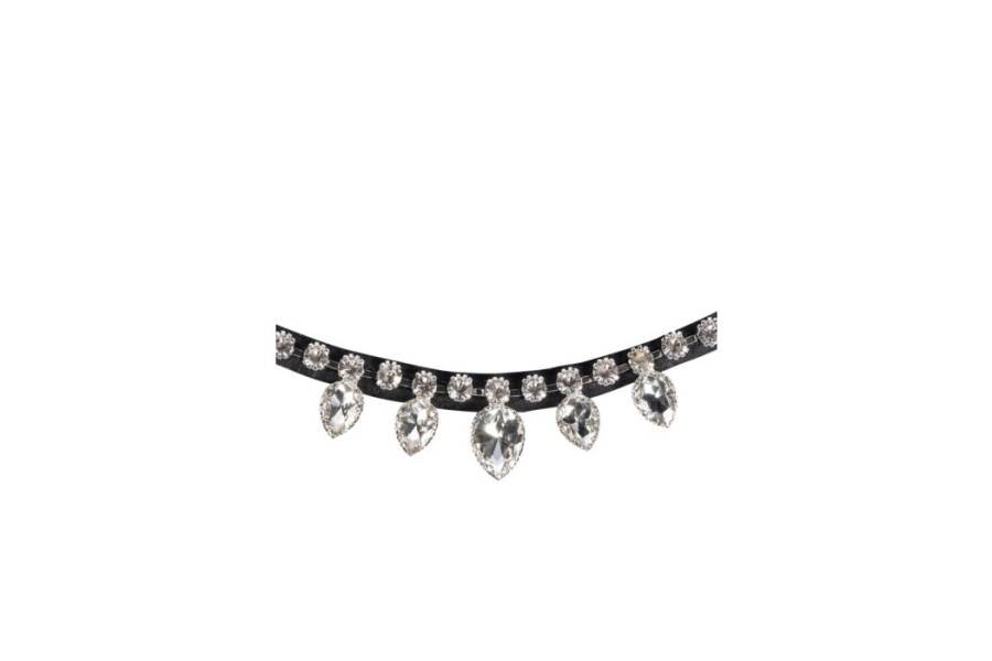  Frontaleras | Frontalera HKM Alisha Negra | Calvet Animals i