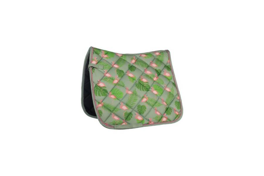 Suador Doma HKM Naples Verd/Rosa | Complements selles