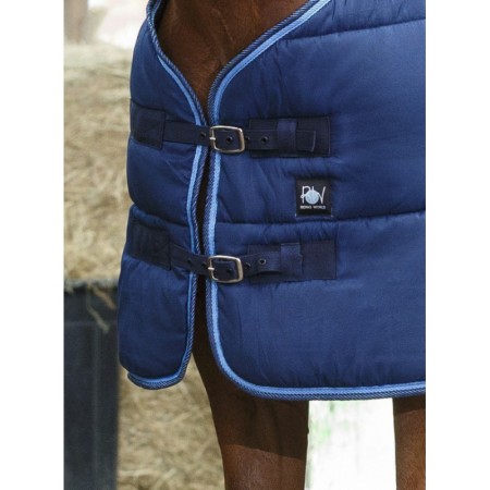 Manta Cavall Quadra Riding World Blau Marí | Mantes