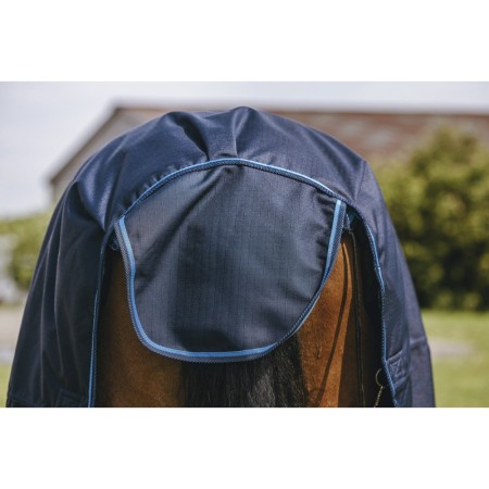 Manta Cavall Exterior Coll Alt ECO 600D 220Gr Blau Marí | Mantes