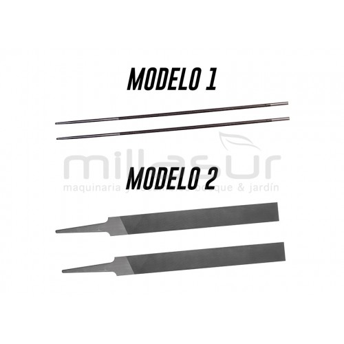 Lima Afilar Cadena Anova 3,2mm-1/8" 2 Unidades | Huerto y Jardín. Calvet