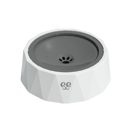  Casa para perro | Bebedero Bowl Dropfree 1L Blanco | Calvet